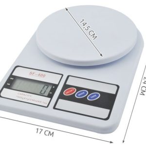 Digitális konyhai mérleg - nagy kijelzővel, automatikus kikapcsolás funkcióval , 1g-5kg (BBL) - Image 8