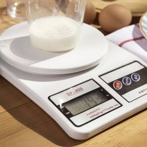 Digitális konyhai mérleg - nagy kijelzővel, automatikus kikapcsolás funkcióval , 1g-5kg (BBL) - Image 3