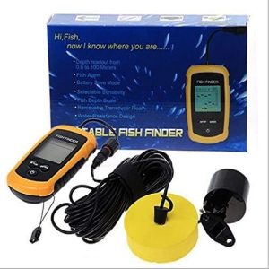 Fish Finder LCD kijelzős hordozható halradar - szonár érzékelővel, visszhangjelzővel(BBL) - Image 12