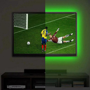 Univerzális USB LED szalag, TV háttérvilágítás, távirányítóval (BBV) - 4. kép