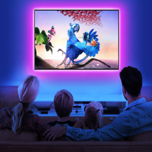 Univerzális USB LED szalag, TV háttérvilágítás, távirányítóval (BBV) - 6. kép