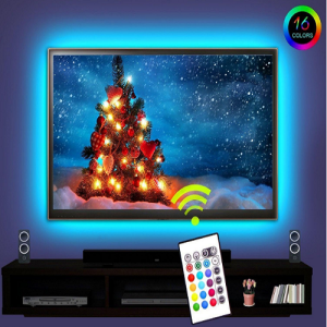 Univerzális USB LED szalag, TV háttérvilágítás, távirányítóval (BBV) - 7. kép