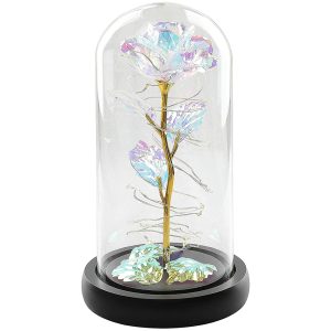 Rose of Love – LED-es örök rózsa - dekor lámpa díszdobozban (BBJ) - Image 6
