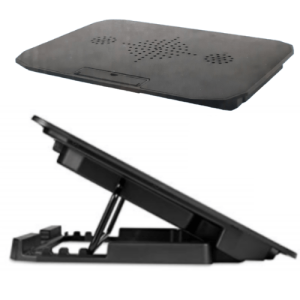 Dönthető laptop tartó állvány ventilátorral (BBM) - 4. kép
