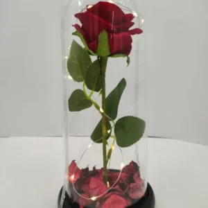 Rose of Love – LED-es örök rózsa - dekor lámpa díszdobozban (BBJ) - Image 4