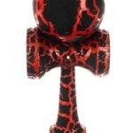 Fából készült készségfejlesztő játék (kendama) – piros (BB12357) 2