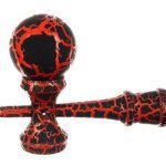 Fából készült készségfejlesztő játék (kendama) – piros (BB12357) 3
