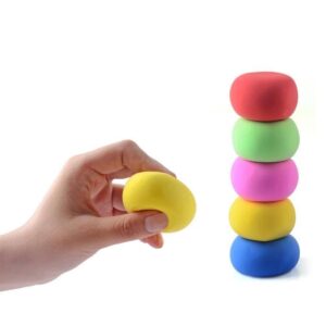 24 színű, könnyen formázható, nem ragadó gyurma készlet modellező spatulákkal - fejleszti a kreativitást és a kézügyességet (BBMJ) (FX) - 3. kép