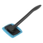 Szélvédő és ablak takarító eszköz összehajtható nyéllel és mikroszálas huzattal (1)