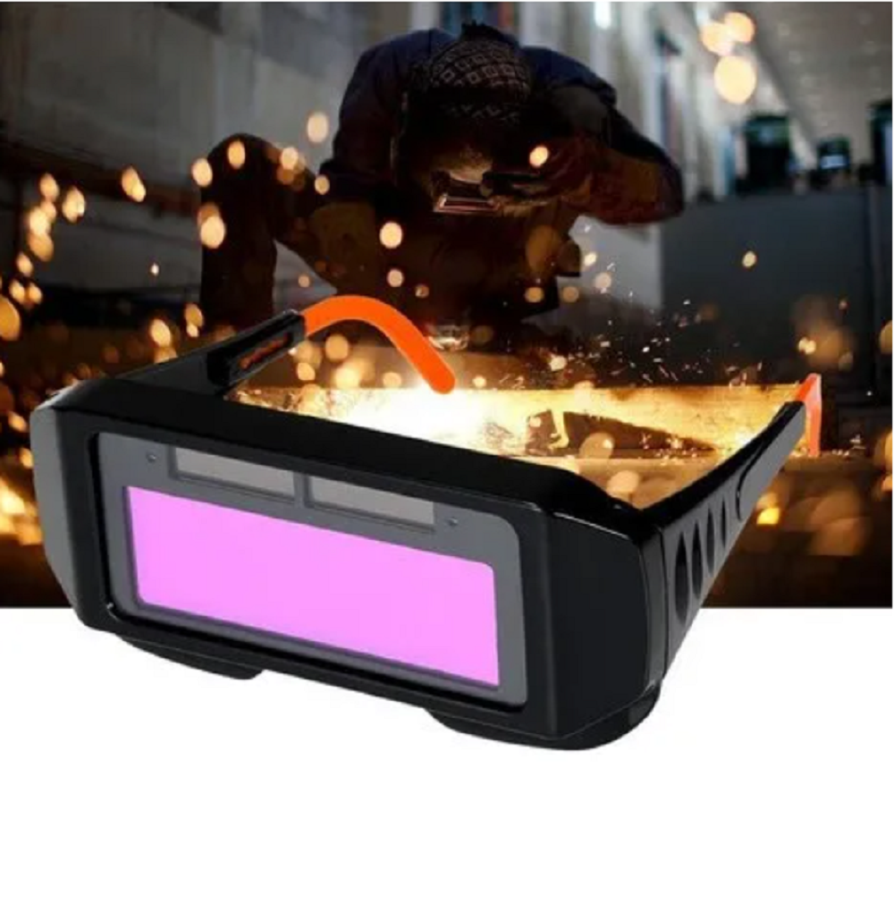 Automatikusan sötétedő hegesztő szemüveg, napelemes akkumulátorral3333