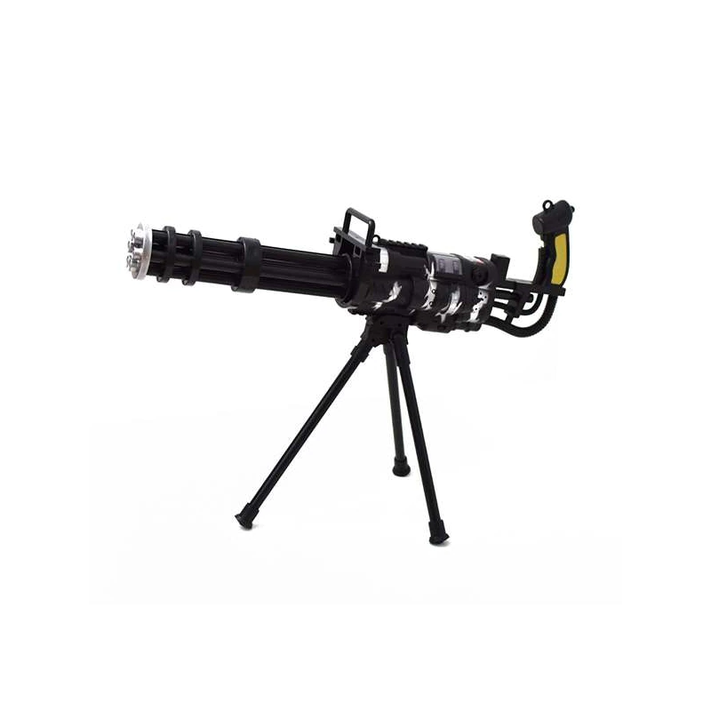 Óriás játék gépfegyver hang- és fényhatásokkal, visszarúgást imitáló hatással (BBJ) (4)