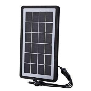 8W teljesítményű 5 töltőfejes szolár panel - 18 x 30 cm napelemes töltő panel (BBV) - 4. kép