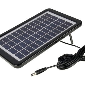 8W teljesítményű 5 töltőfejes szolár panel - 18 x 30 cm napelemes töltő panel (BBV) - 5. kép