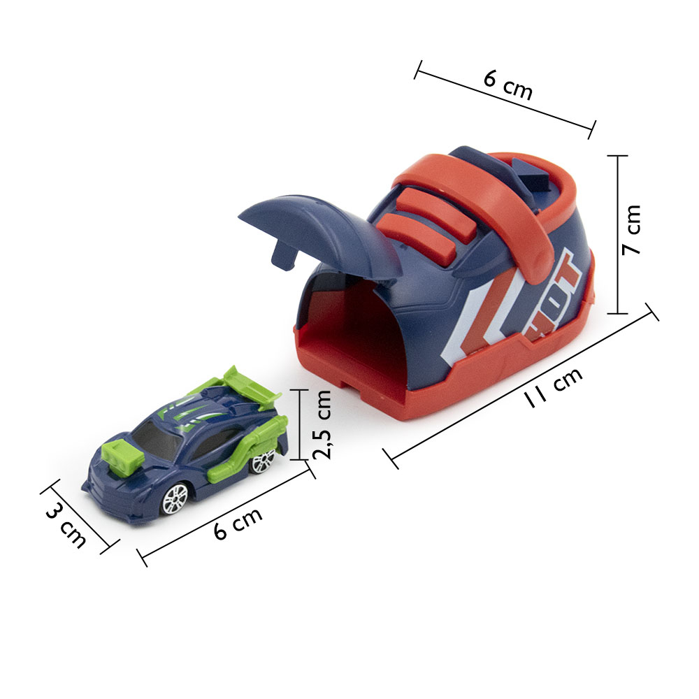 Kisautó kilövő állomás – sportcipő formájú kilövő állomással 2