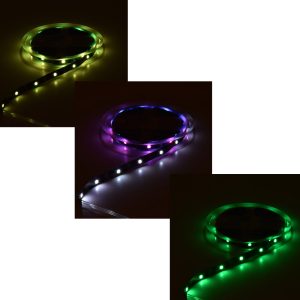 Tűzijáték RGB LED szalag távirányítóval és telefonos vezérléssel - tűzijáték mintában rögzíthető szalag, követi a zene ritmusát (BBV) - 4. kép