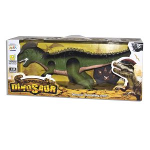 Dilophosaurus távirányítós játék dínó világító dupla taréjjal - 40 cm (BBMJ) - 8. kép