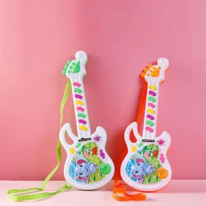 Nyakba akasztható elemes játék gitár dallamokkal - 45 cm (BBMJ) - 3. kép
