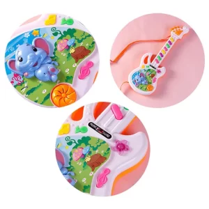 Nyakba akasztható elemes játék gitár dallamokkal - 45 cm (BBMJ) - 5. kép