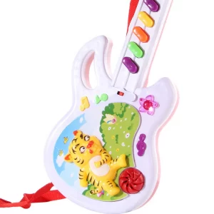 Nyakba akasztható elemes játék gitár dallamokkal - 45 cm (BBMJ) - 14. kép