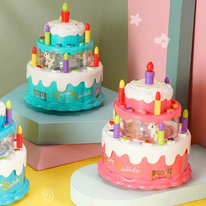 Világító és zenélő torta (10)