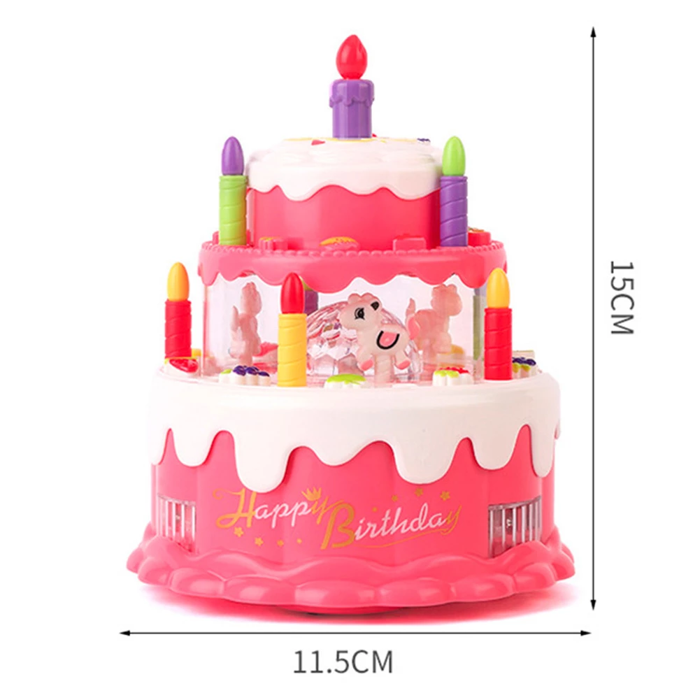 Világító és zenélő torta (4)