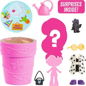 Blume dolls virágszál hercegnő - virágcserépből kinövő varázslatos meglepetés baba kislányoknak (BBJ) - 6. kép