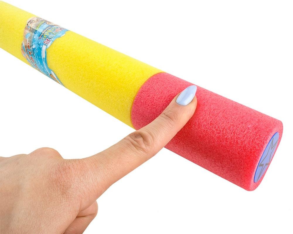 Puha, könnyű habszivacsból készült vízipisztoly gyerekeknek, 10 m-es vízsugár – 35cm x 5cm, többszínű (BB-7281) (7)