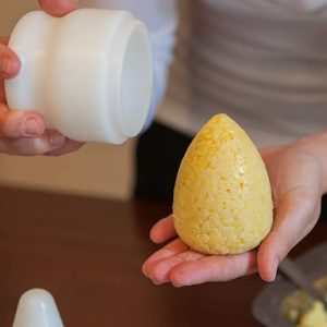 Univerzális töltött gombóc és krokett készítő eszköz 3 fejjel - csepp gömb és ovális forma (BBM) (FX) - 8. kép