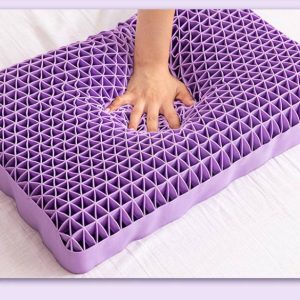 Nagy méretű, ergonomikus és légáteresztő szilikon párna a tökéletes alvásért (BBV)(BBM) - Image 11
