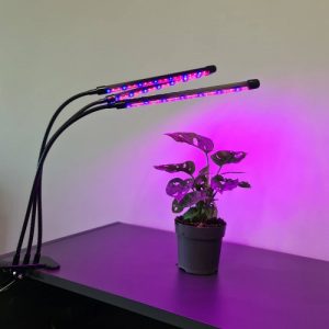 Flexibilis csíptethető-, és állítható 3 karos LED növénynevelő lámpa - 3 világítási móddal, 9 állítható fényerősséggel (BBV) - Image 8