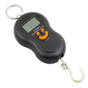 Kompakt méretű digitális kézi bőröndmérleg - poggyász súlymérő - 50 kg-ig terhelhető (BBL) - Image 6