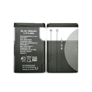 BL-5C akkumulátor - 890mAh kapacitású Li-ion akkumulátor - 3,7 V (BBL) - Image 3