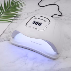 SUN Y9 UV LED professzionális műkörmös lámpa telefontartóval, beépített mozgásérzékelővel és hordozófüllel - 192W (BBV) - 4. kép