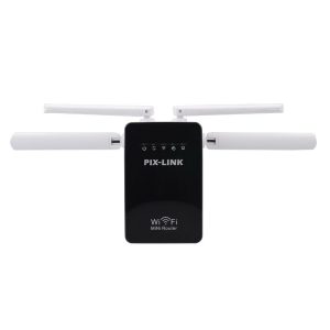 Pix-Link vezeték nélküli hálózati jelismétlő - WiFi router WPA-PSK / WPA2-PSK titkosítási biztonsággal (BBV) - 8. kép