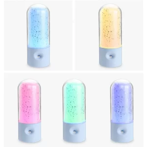 Ultrahangos USB aroma diffúzor csillag mintával - 3in1 aromaterápiás készülék, párásító és nyugtató hatású éjjeli fény (BBJH) - 7. kép