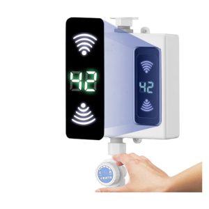 Átfolyós termosztatikus vízmelegítő 1,5 méter hosszú gégecsővel és zuhanyfejjel - 3500 W (BBV) - 3. kép