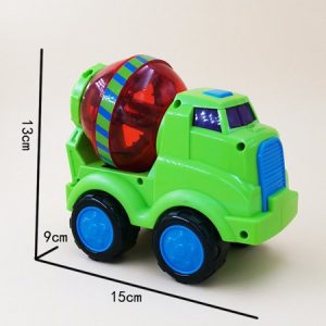 Betonkeverő alakú buborékfújó gép gyerekeknek - vidám színű, zenélő játék (BBMJ) - 7. kép