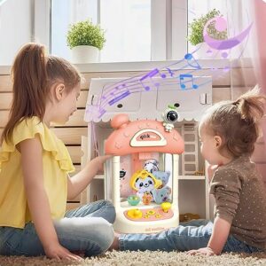 Mini markológép kihalászható plüssállatokkal - zenélő, világító játékgép gyerekeknek (BBJ) - Image 8
