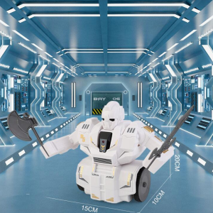 Távirányítós 360°-ban forgó akkumlátoros harci robot (BBJ) - 5. kép