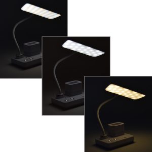 40 LED-es olvasólámpa, tolltartóval és telefontartóval - 3 világítási móddal (BBV) - Image 3