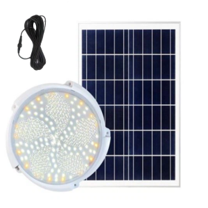 THO napelemes kör alakú vízálló kültéri veranda mennyezeti lámpa SCL-100W (BBD) (BBJH) - Image 6