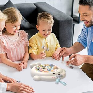 Kapd el a vakondot! – készségfejlesztő, kalapáló ügyességi játék babáknak, oktatójáték (BBJ) - Image 8
