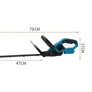 21V-os akkumulátoros sövényvágó - biztonsági fékkel és ütközésgátlóval felszerelt, 2000 mAh (BBV) (BBD) - Image 6