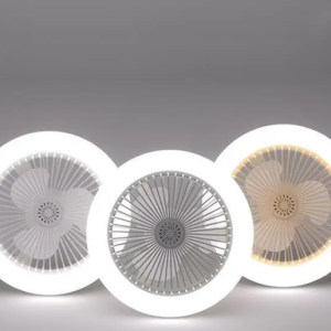 E27 LED mennyezeti hűtőventilátor lámpa - 3 sebességes, távirányítóval szabályozható (THM) - 3. kép