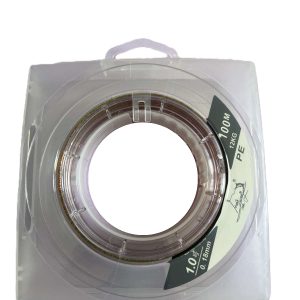 100 m-es szuper erős, barna foltos mintázatú horgászzsinór 0,18mm (BBHR) - 5. kép