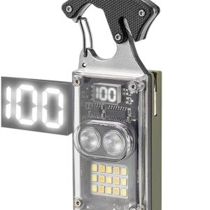 D62 Újratölthető LED vízálló mini zseblámpa, vészlámpa (BBV) - 5. kép