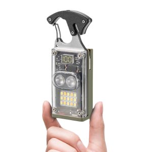 D62 Újratölthető LED vízálló mini zseblámpa, vészlámpa (BBV) - 3. kép