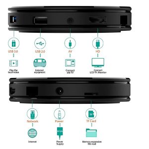 HK1 Max Smart Ultra HD TV Box – 8K Android 9.0 TV Okosító, 4GB RAM, 64GB ROM (BBV) - 4. kép