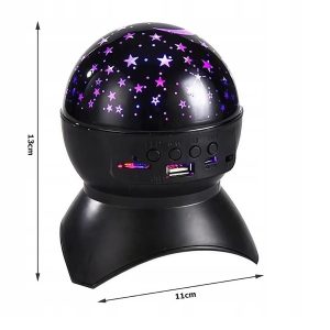 LED csillagos égbolt projektor bluetooth hangszóróval és telefonos vezérléssel – varázslatos éjszakai fény (BBV)(BBD) - 5. kép