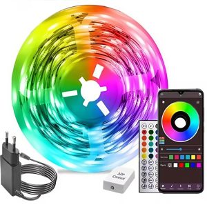 10m RGB Smart LED szalag – távirányítóval és mobilalkalmazásos vezérléssel (BBJH) (BBD) - Image 3